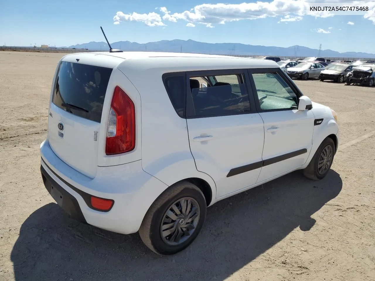 2012 Kia Soul VIN: KNDJT2A54C7475468 Lot: 69770884