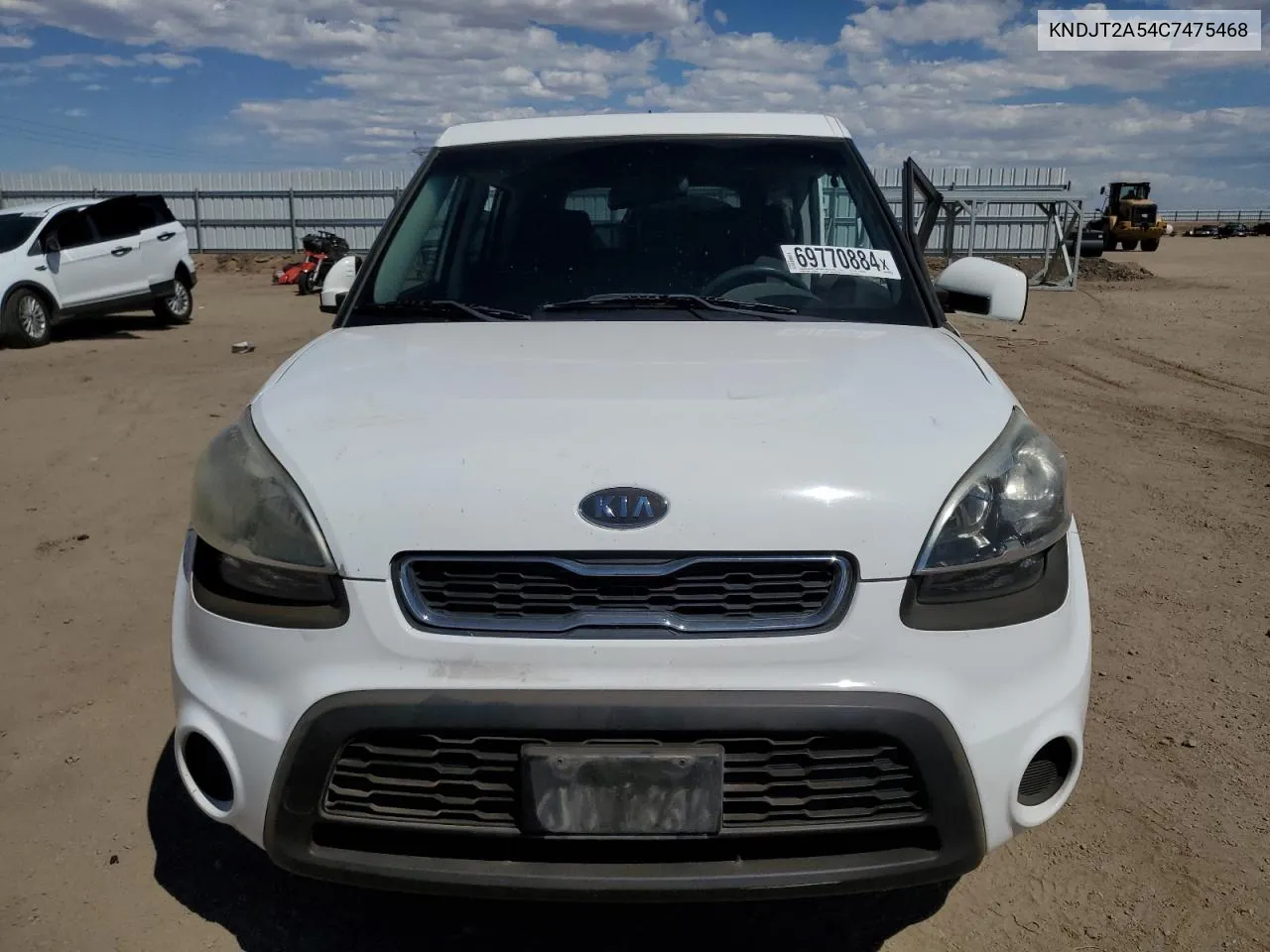 2012 Kia Soul VIN: KNDJT2A54C7475468 Lot: 69770884