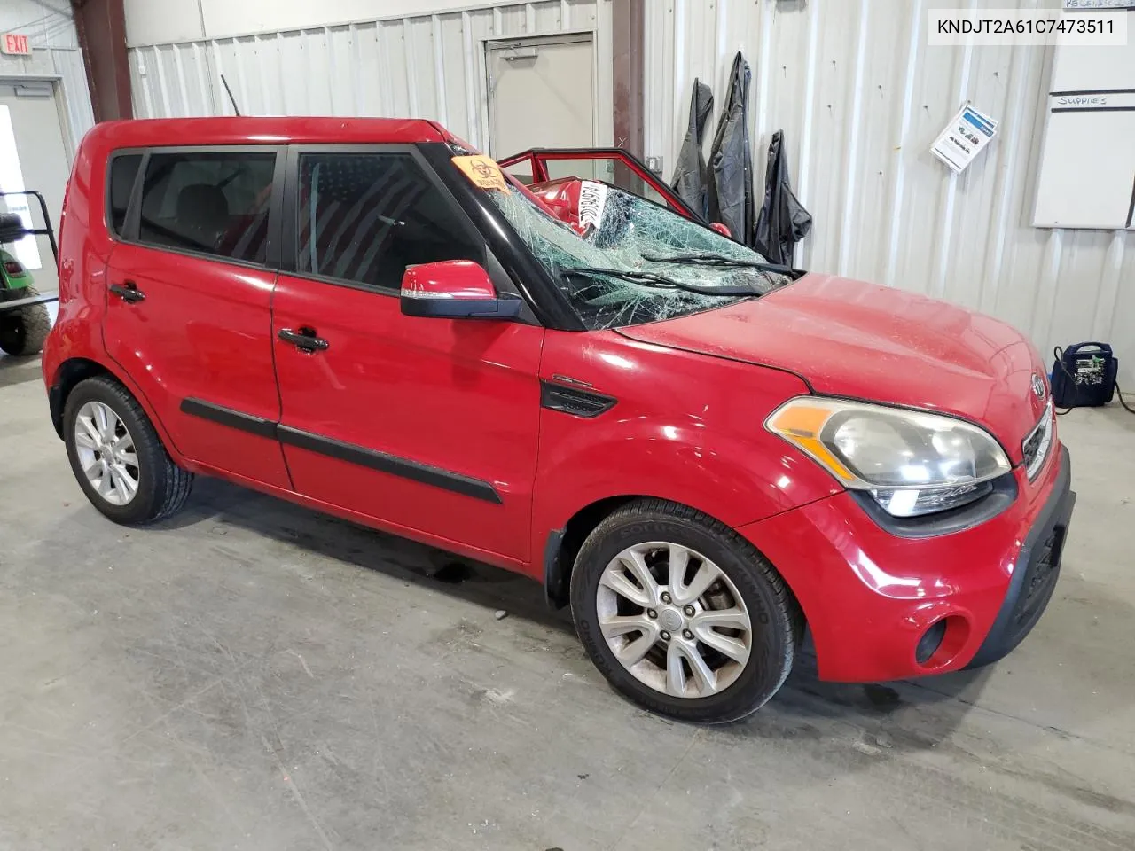 2012 Kia Soul + VIN: KNDJT2A61C7473511 Lot: 70194974