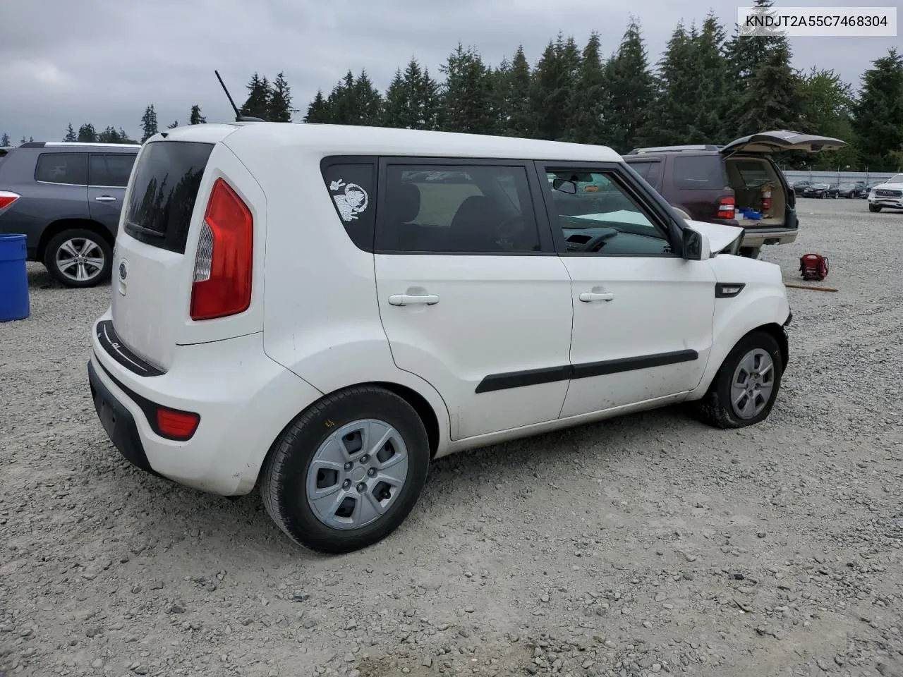 2012 Kia Soul VIN: KNDJT2A55C7468304 Lot: 70768204