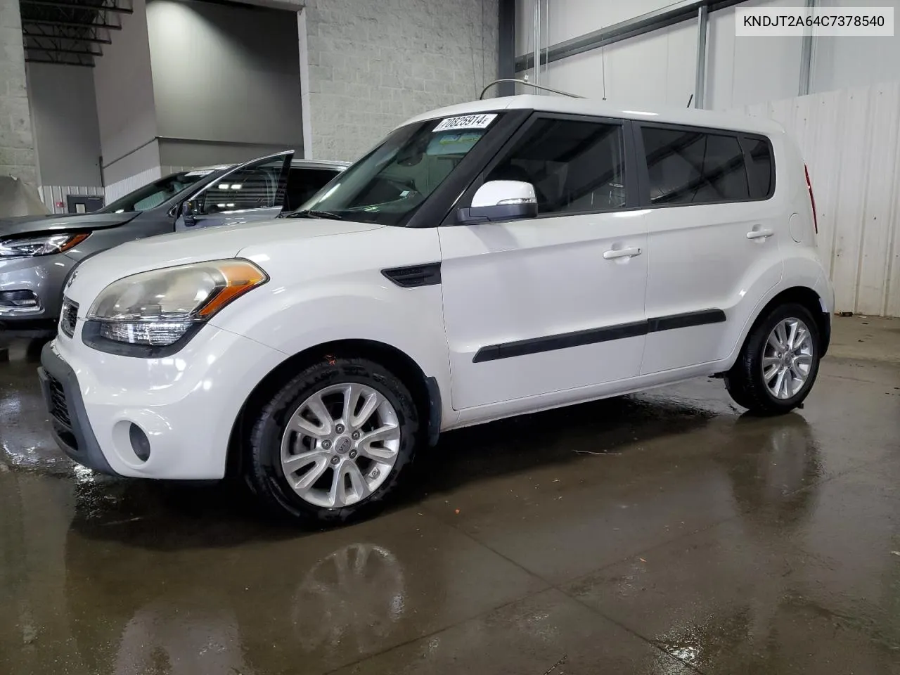 2012 Kia Soul + VIN: KNDJT2A64C7378540 Lot: 70825914