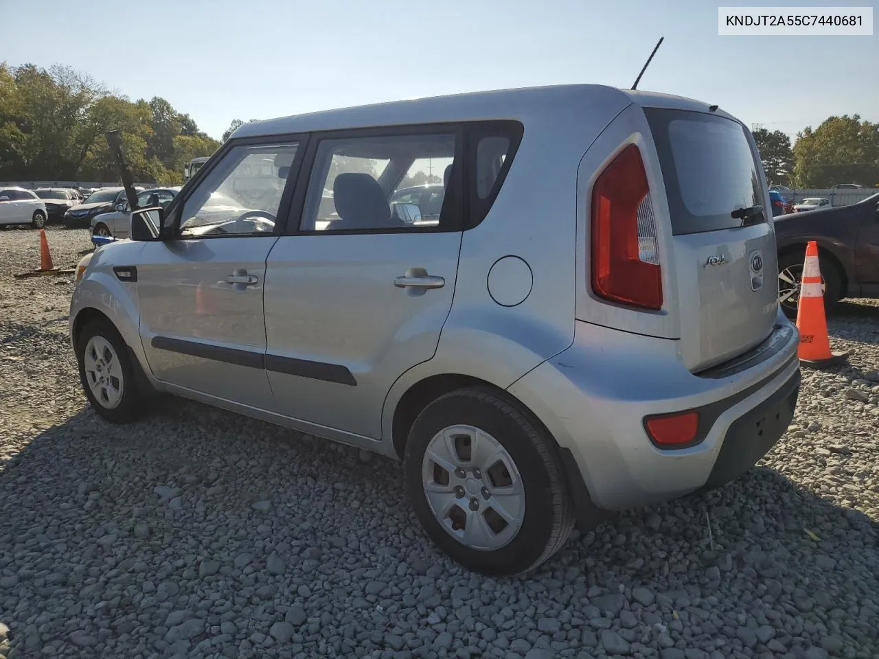 2012 Kia Soul VIN: KNDJT2A55C7440681 Lot: 70927134