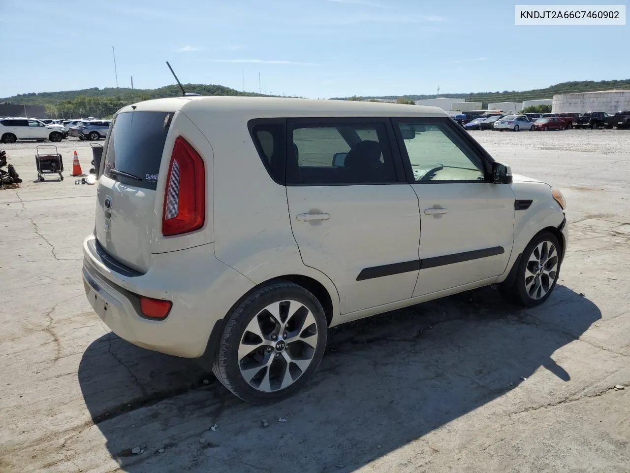 2012 Kia Soul + VIN: KNDJT2A66C7460902 Lot: 70982434