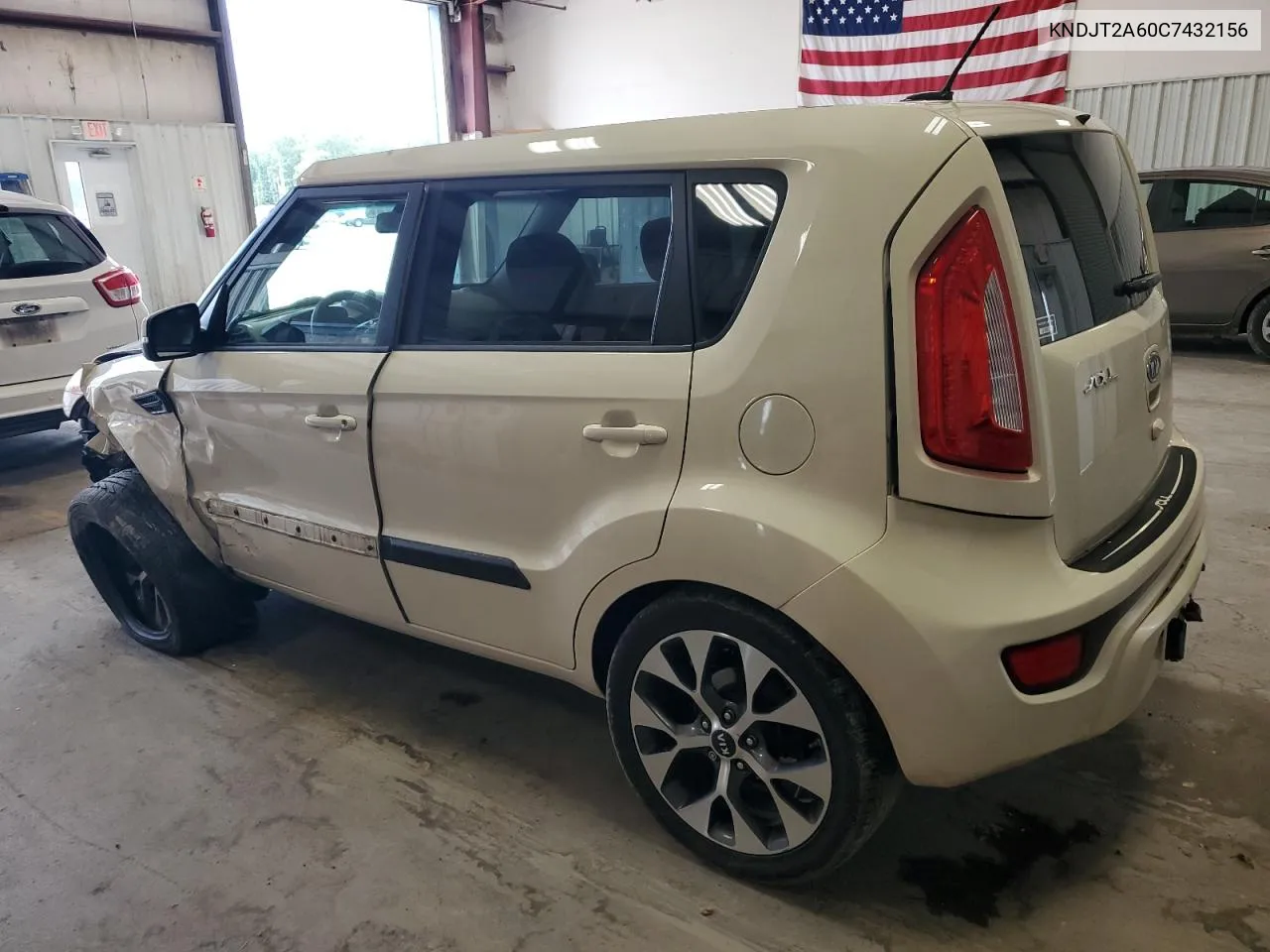 2012 Kia Soul + VIN: KNDJT2A60C7432156 Lot: 71482144