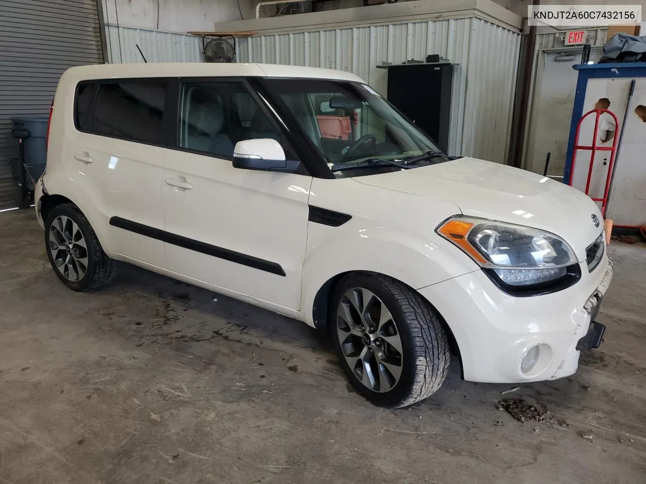 2012 Kia Soul + VIN: KNDJT2A60C7432156 Lot: 71482144