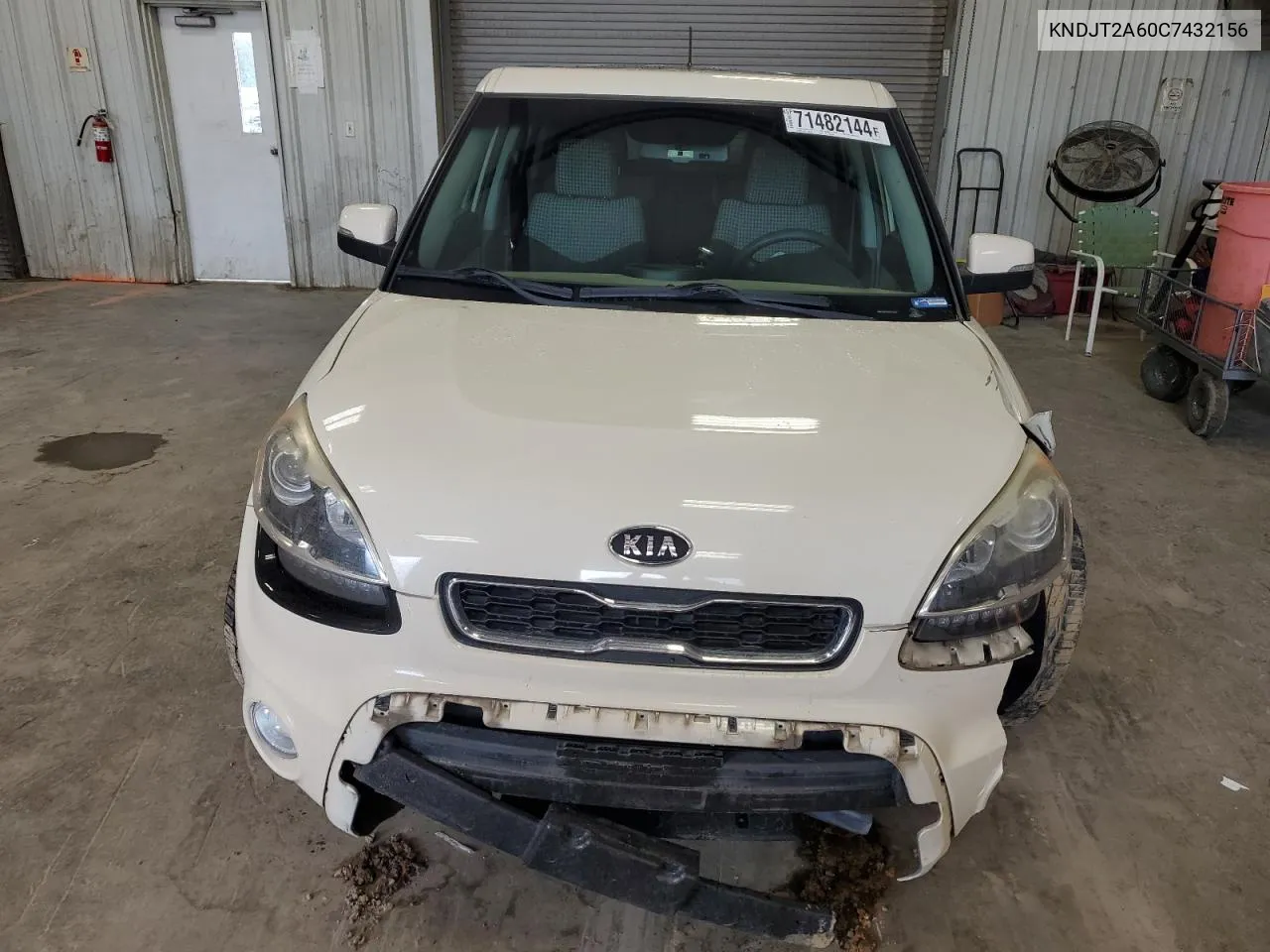 2012 Kia Soul + VIN: KNDJT2A60C7432156 Lot: 71482144