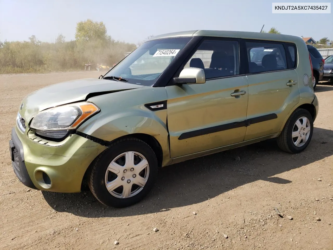 KNDJT2A5XC7435427 2012 Kia Soul