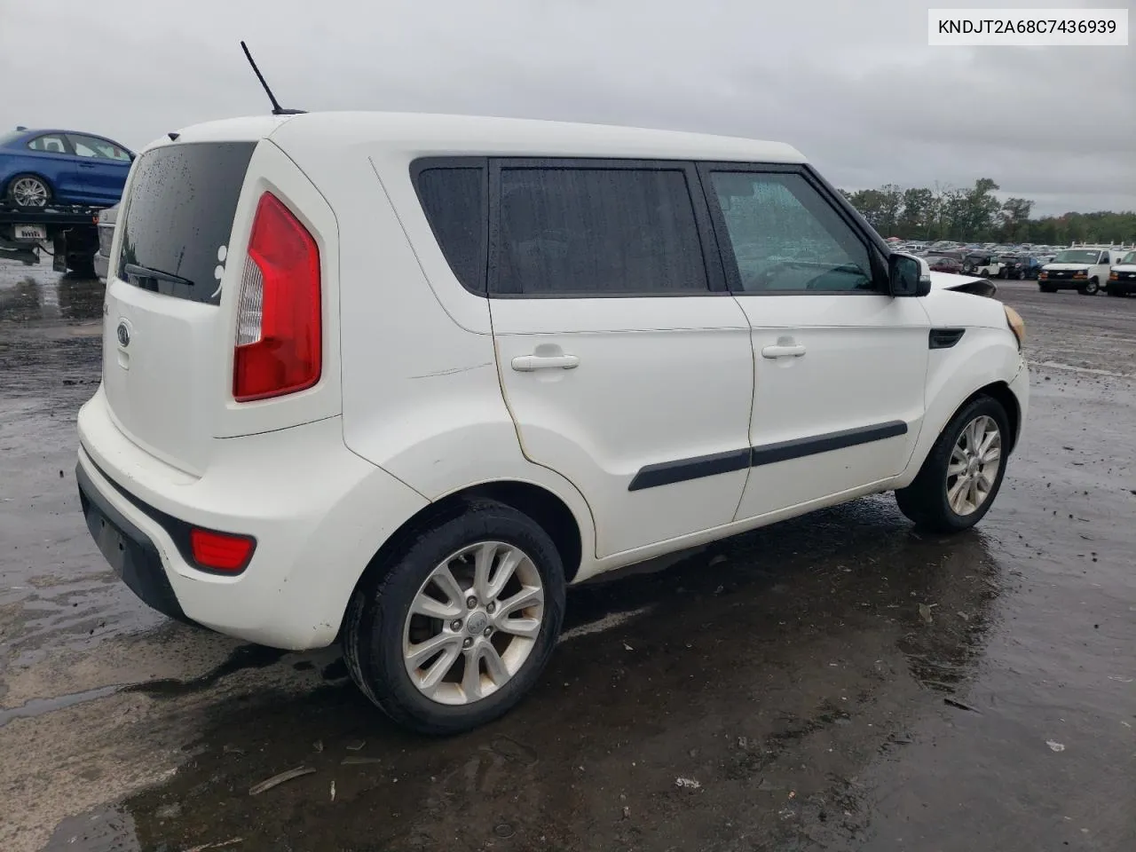 2012 Kia Soul + VIN: KNDJT2A68C7436939 Lot: 71788324