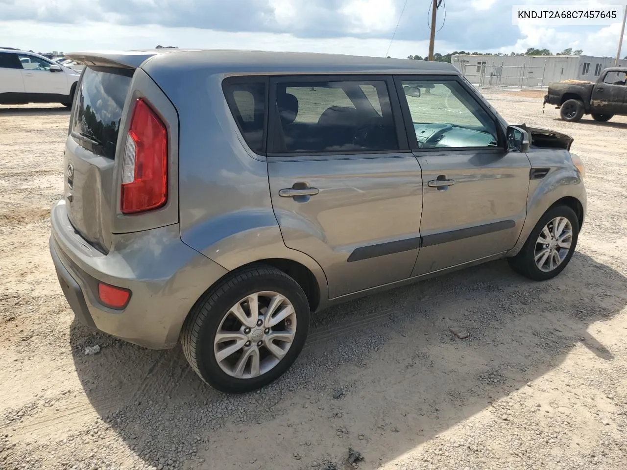 2012 Kia Soul + VIN: KNDJT2A68C7457645 Lot: 72447674