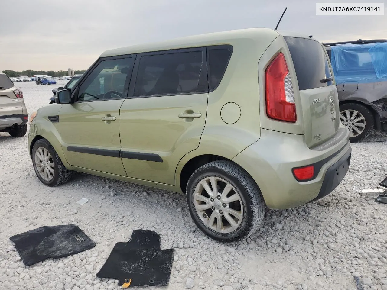 2012 Kia Soul + VIN: KNDJT2A6XC7419141 Lot: 72472614