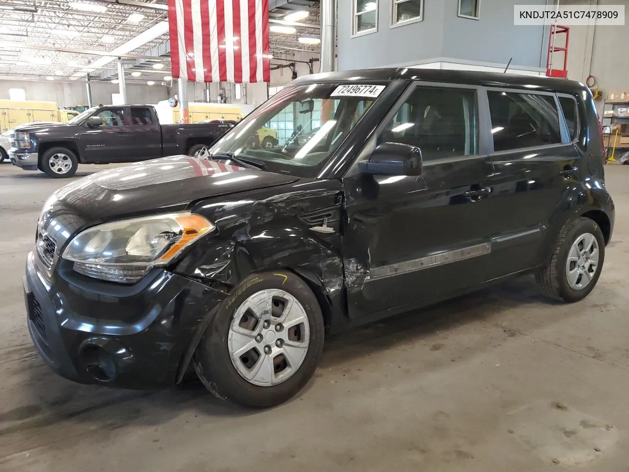 KNDJT2A51C7478909 2012 Kia Soul