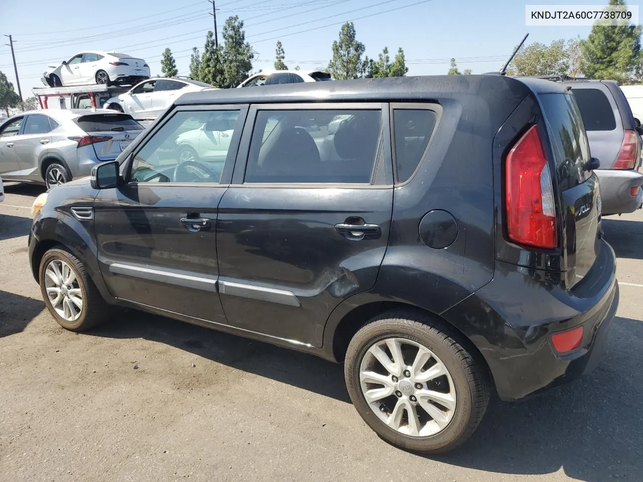 2012 Kia Soul + VIN: KNDJT2A60C7738709 Lot: 73189634