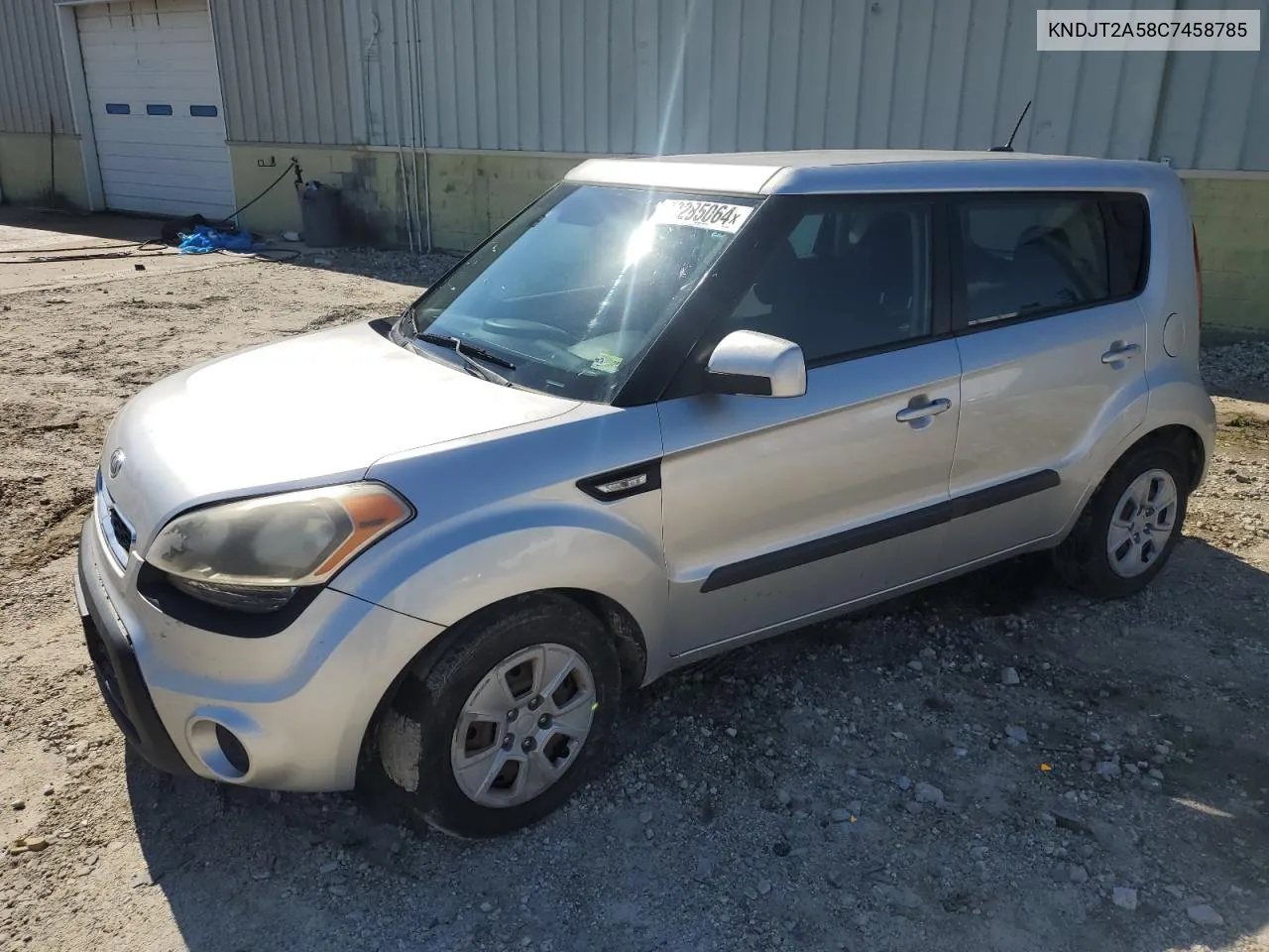 2012 Kia Soul VIN: KNDJT2A58C7458785 Lot: 73285064