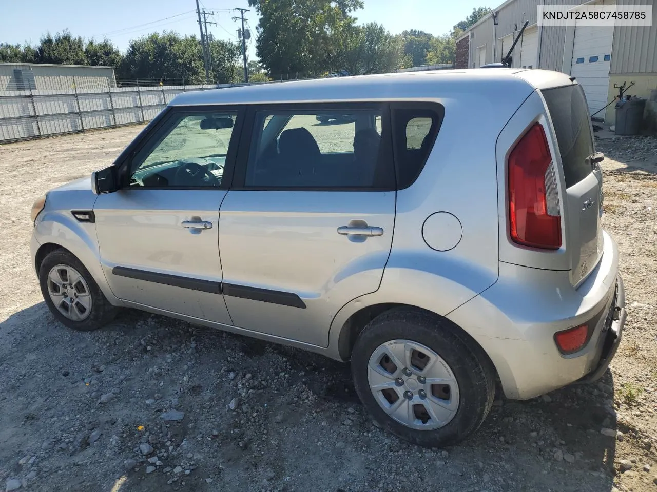 2012 Kia Soul VIN: KNDJT2A58C7458785 Lot: 73285064