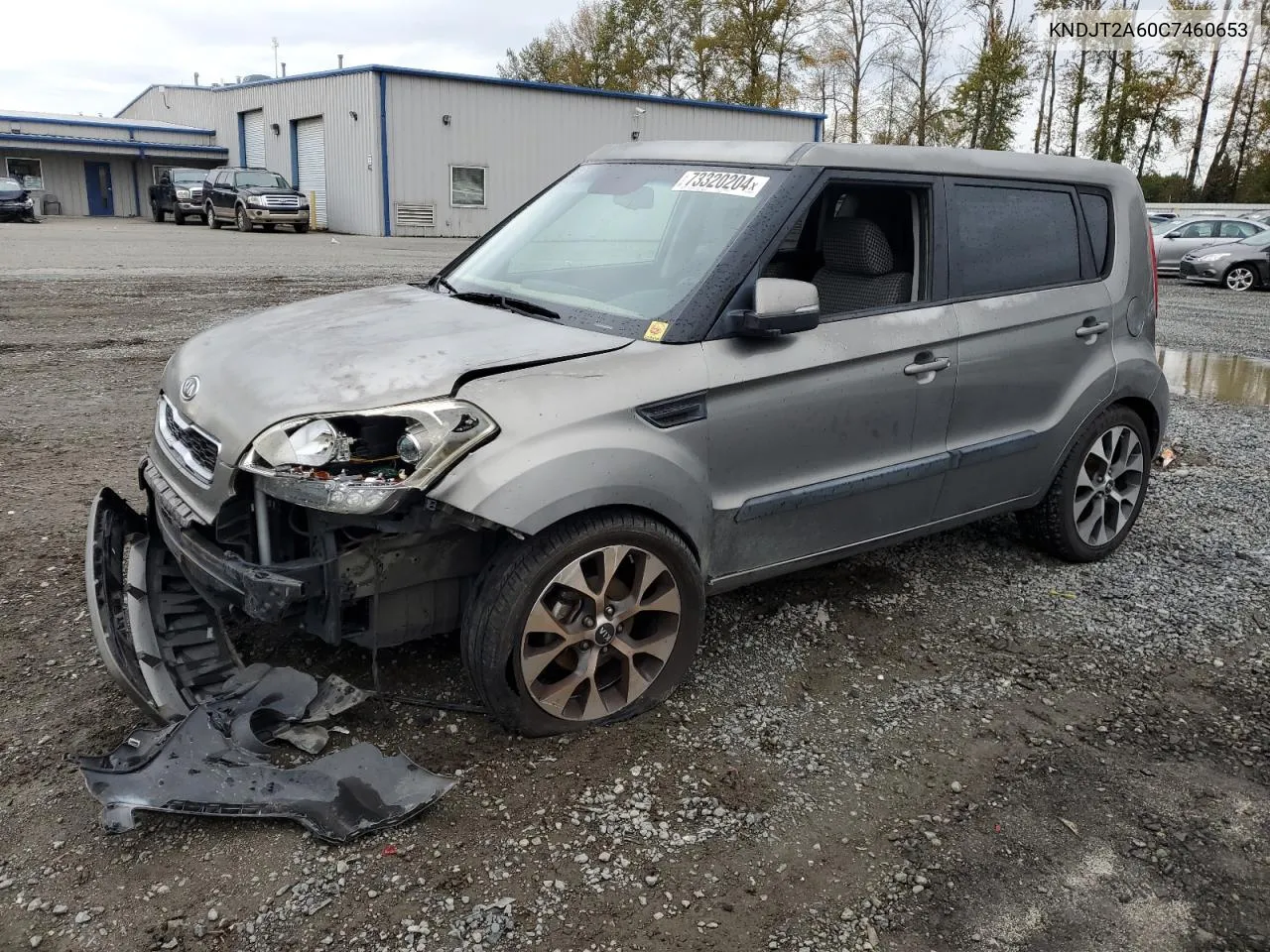 2012 Kia Soul + VIN: KNDJT2A60C7460653 Lot: 73320204