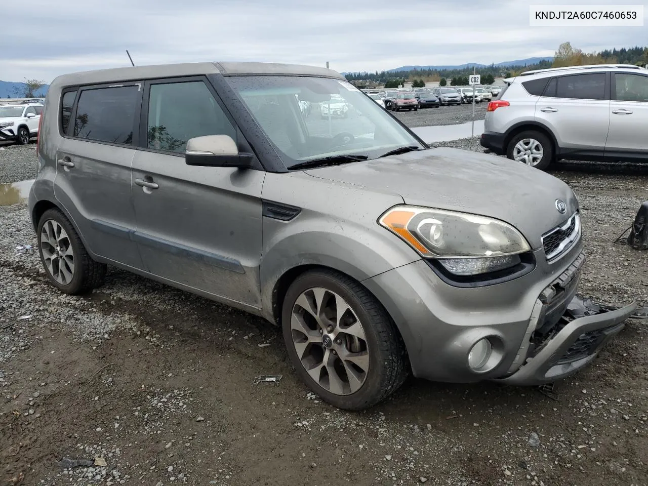 2012 Kia Soul + VIN: KNDJT2A60C7460653 Lot: 73320204