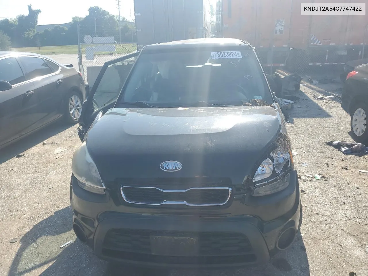 2012 Kia Soul VIN: KNDJT2A54C7747422 Lot: 73523924