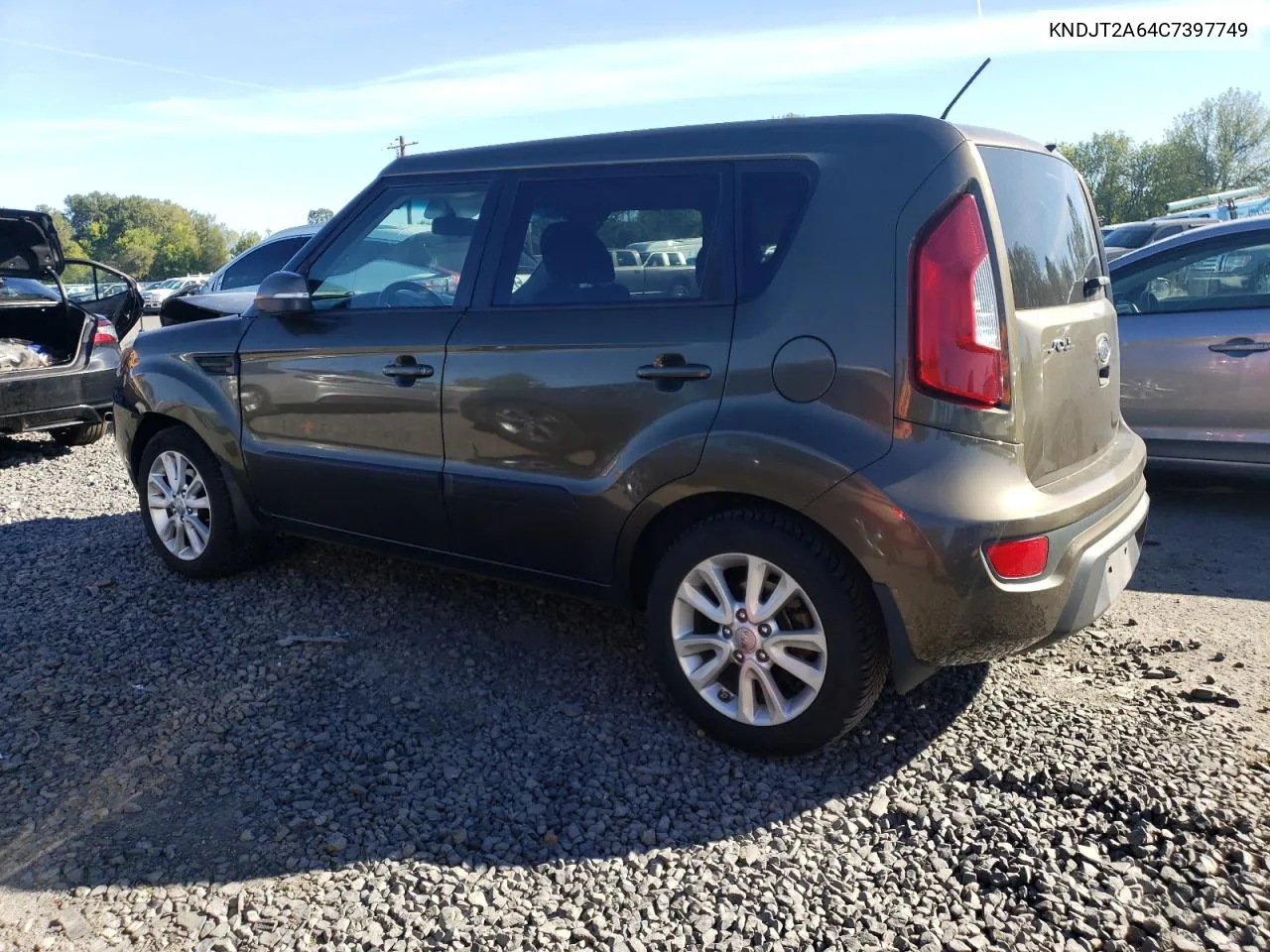 2012 Kia Soul + VIN: KNDJT2A64C7397749 Lot: 73651204