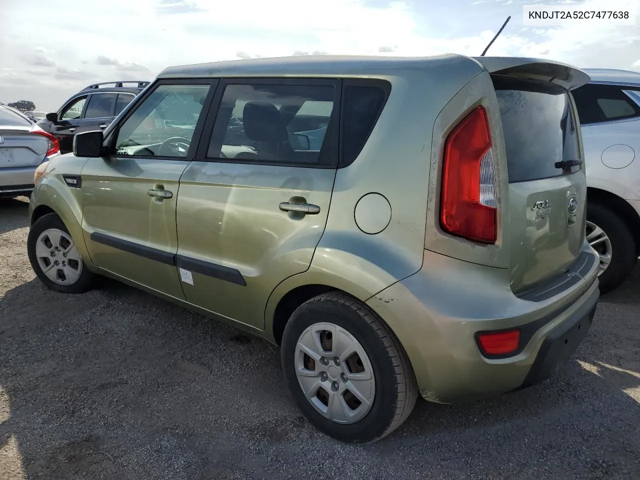 2012 Kia Soul VIN: KNDJT2A52C7477638 Lot: 73826814