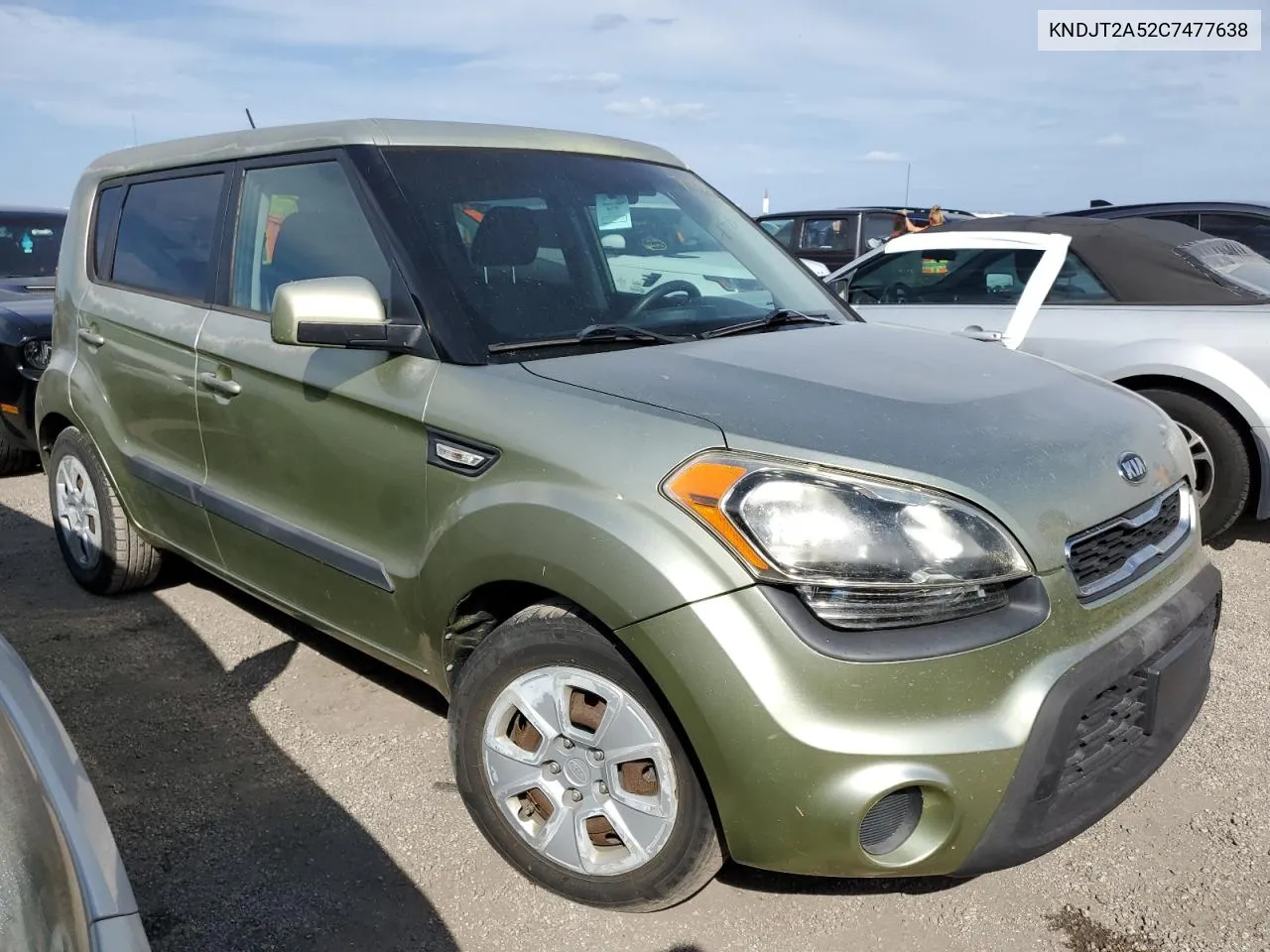 2012 Kia Soul VIN: KNDJT2A52C7477638 Lot: 73826814