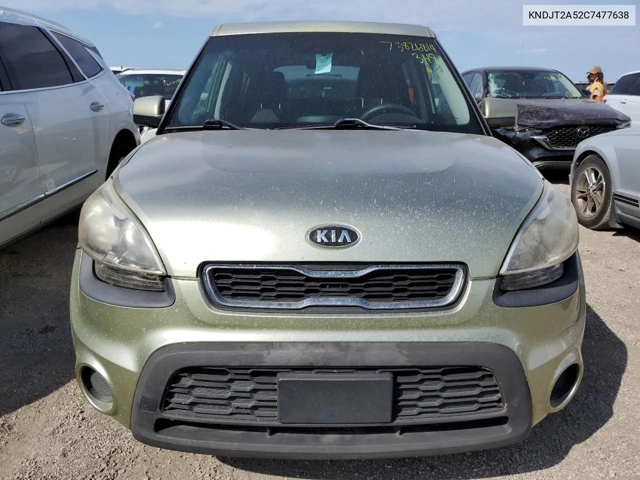 2012 Kia Soul VIN: KNDJT2A52C7477638 Lot: 73826814