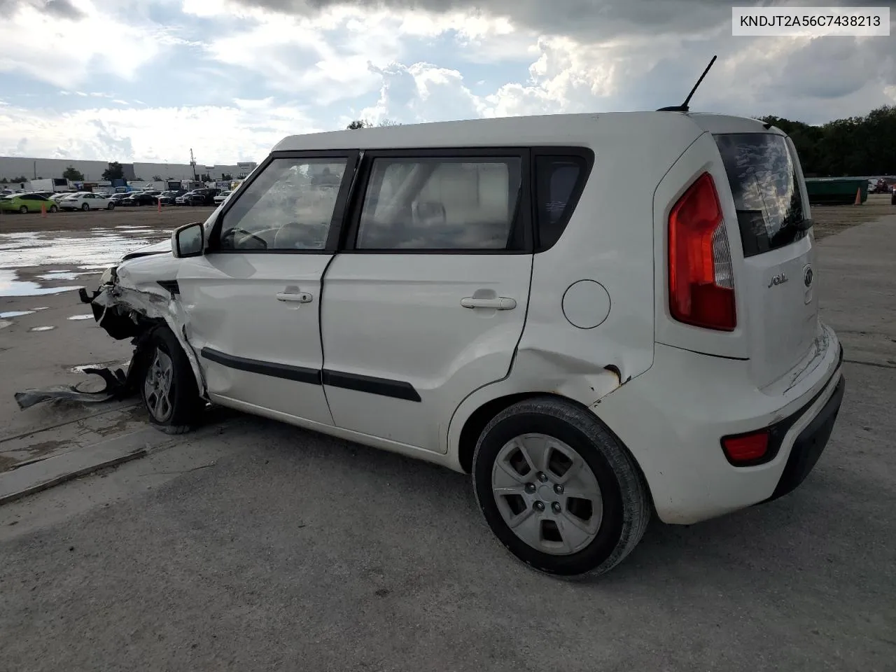 2012 Kia Soul VIN: KNDJT2A56C7438213 Lot: 73941564