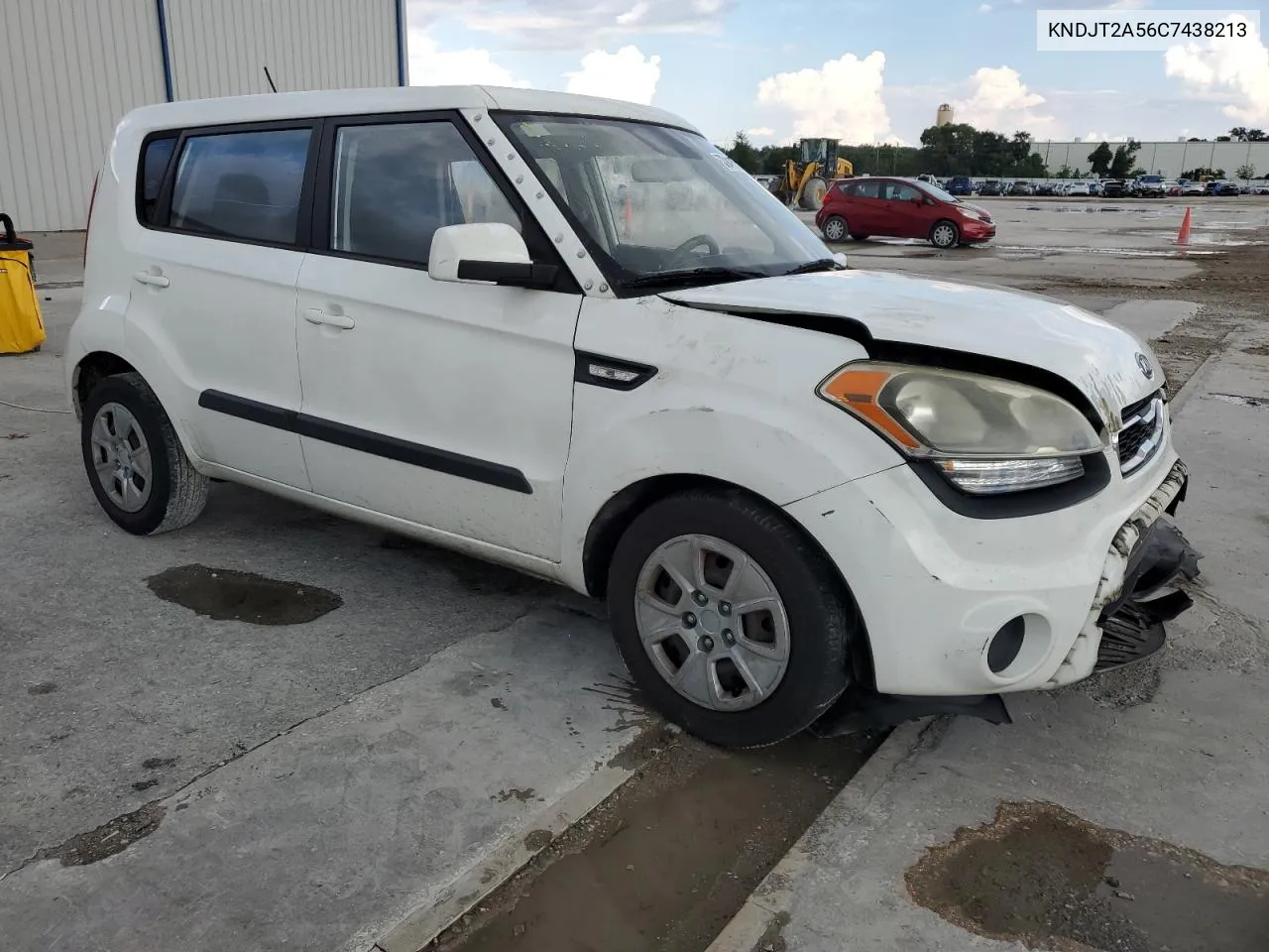 2012 Kia Soul VIN: KNDJT2A56C7438213 Lot: 73941564