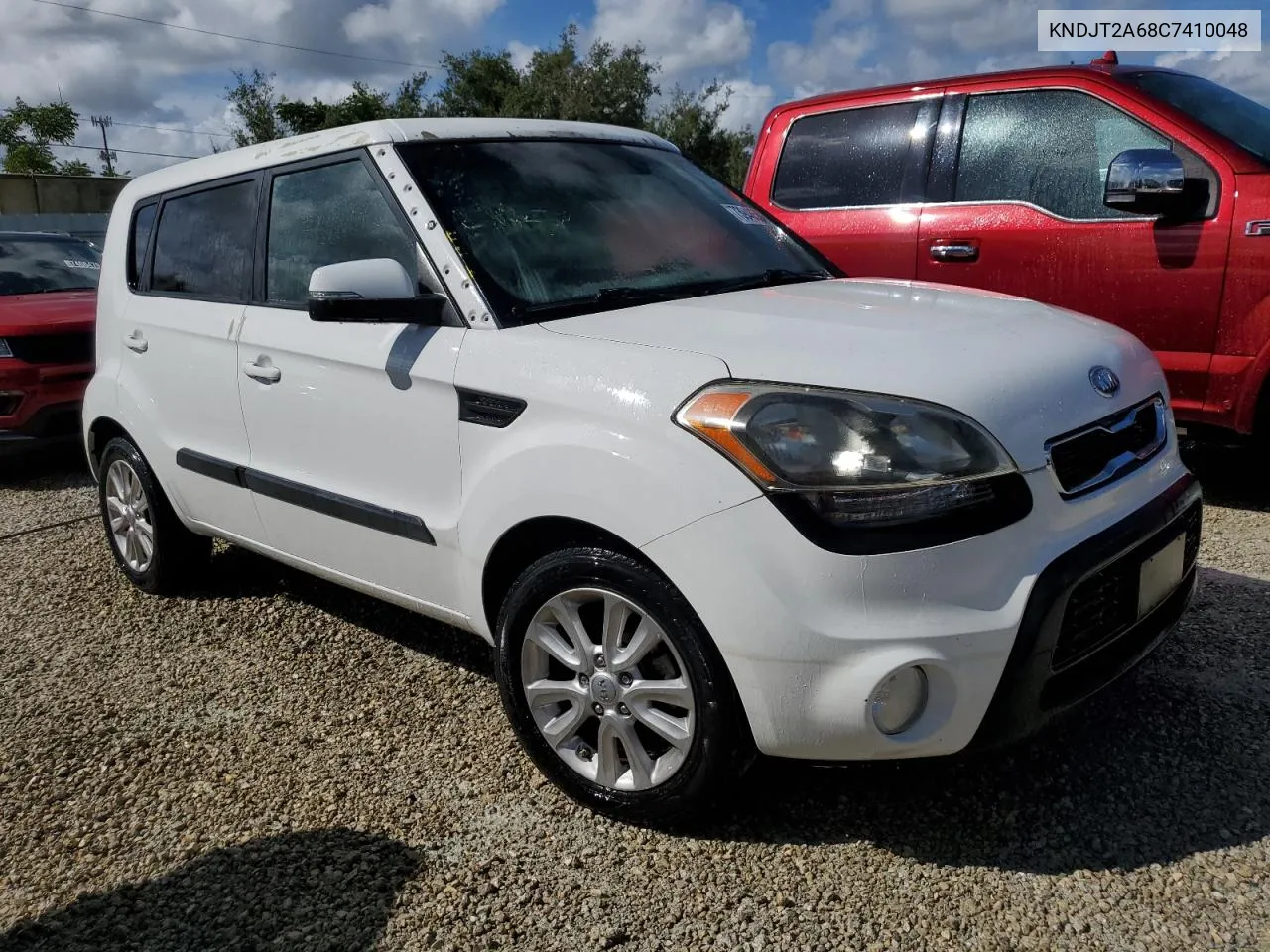 2012 Kia Soul + VIN: KNDJT2A68C7410048 Lot: 73948584