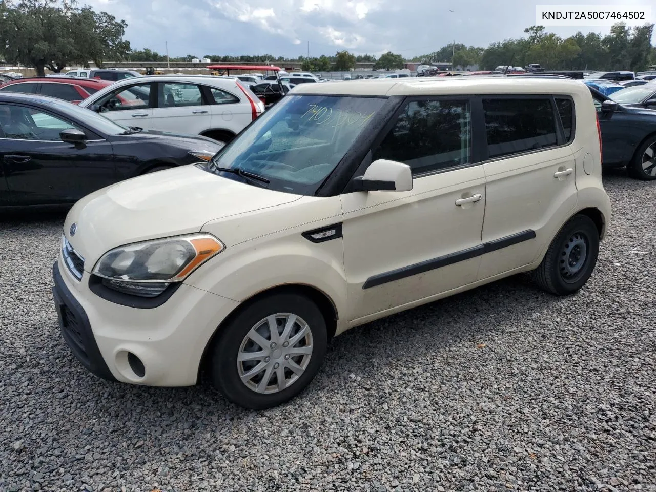 2012 Kia Soul VIN: KNDJT2A50C7464502 Lot: 74033504