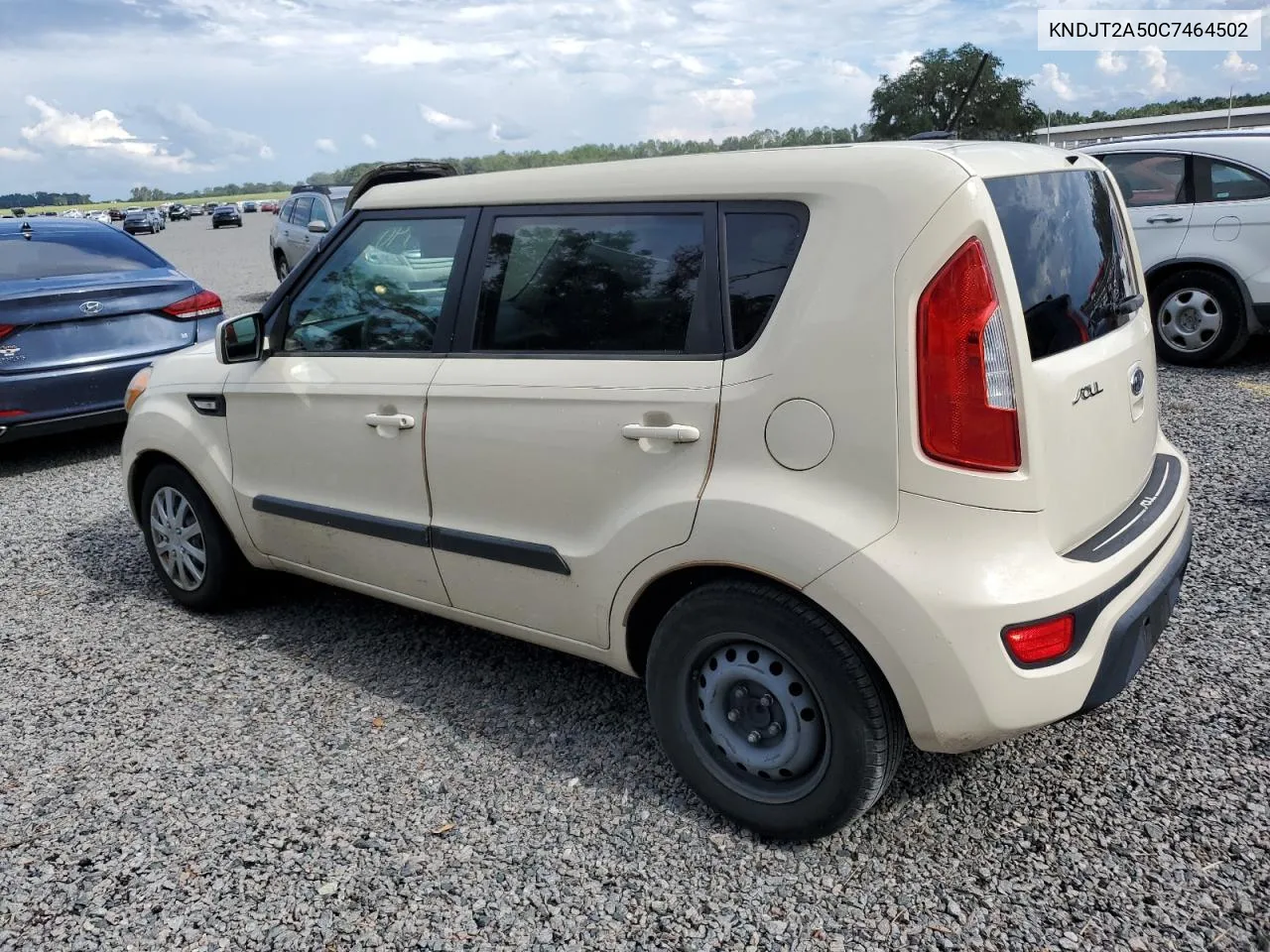 2012 Kia Soul VIN: KNDJT2A50C7464502 Lot: 74033504