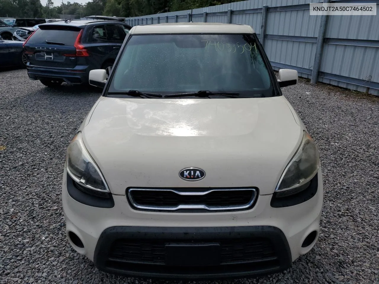 2012 Kia Soul VIN: KNDJT2A50C7464502 Lot: 74033504