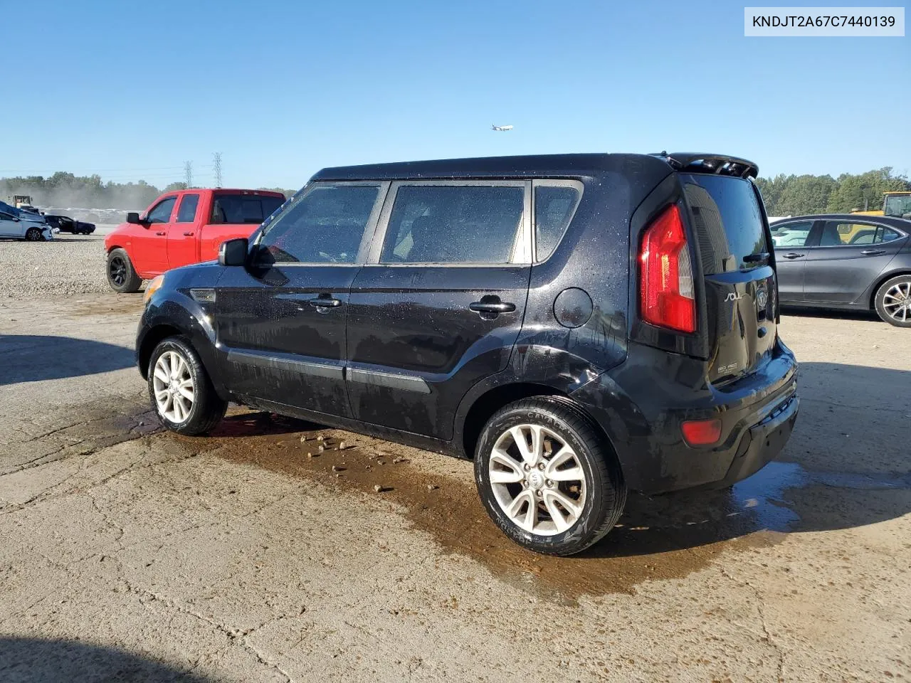 2012 Kia Soul + VIN: KNDJT2A67C7440139 Lot: 74710064