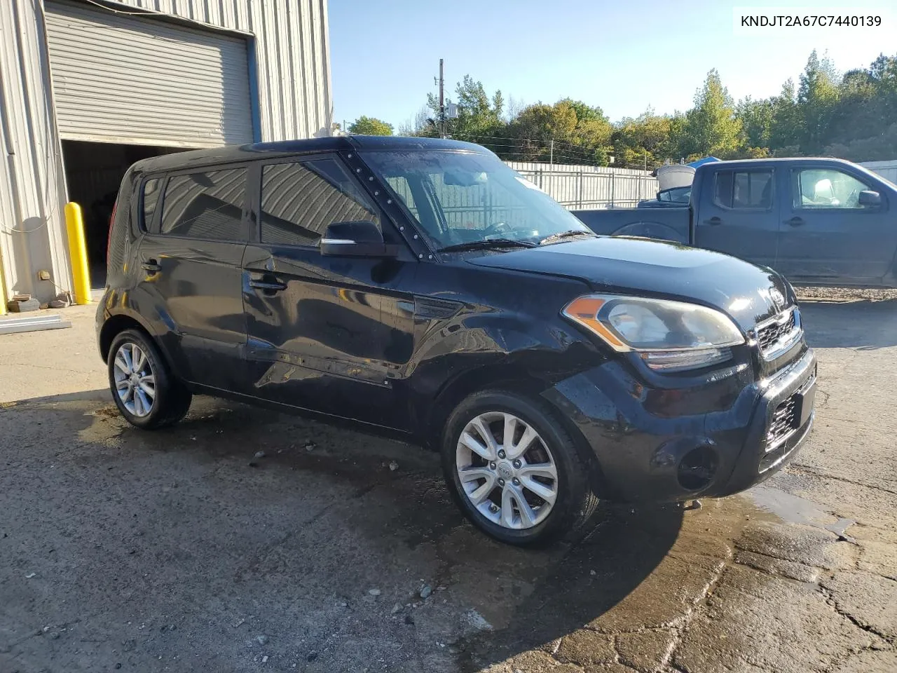 2012 Kia Soul + VIN: KNDJT2A67C7440139 Lot: 74710064