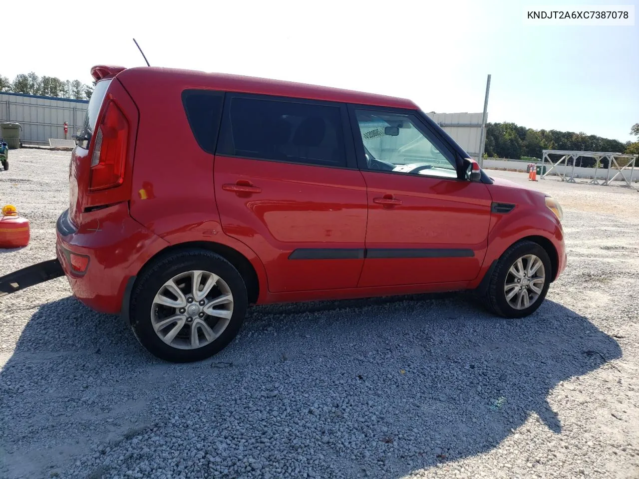 2012 Kia Soul + VIN: KNDJT2A6XC7387078 Lot: 75080524