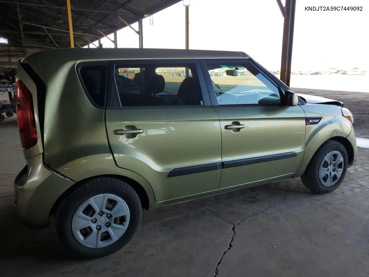 2012 Kia Soul VIN: KNDJT2A59C7449092 Lot: 75109274