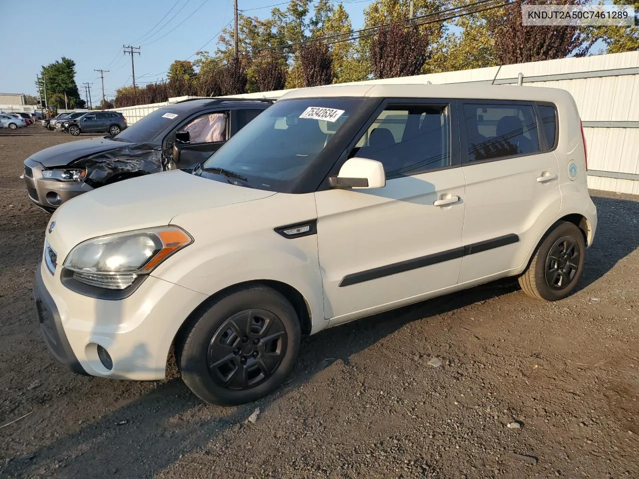 2012 Kia Soul VIN: KNDJT2A50C7461289 Lot: 75342634