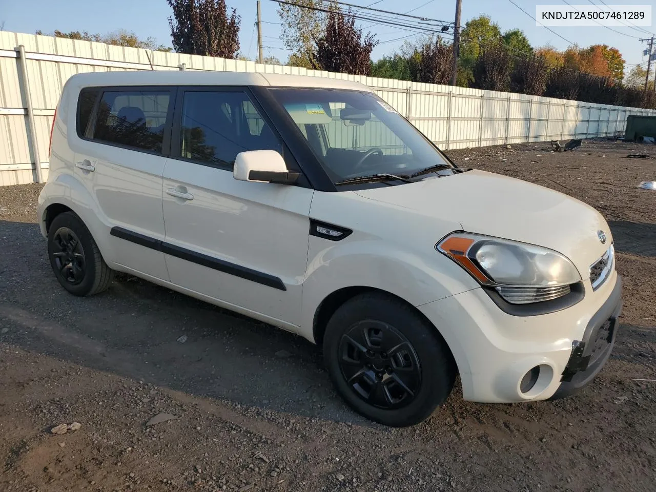 2012 Kia Soul VIN: KNDJT2A50C7461289 Lot: 75342634