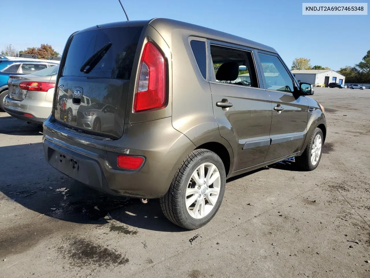 2012 Kia Soul + VIN: KNDJT2A69C7465348 Lot: 75464494