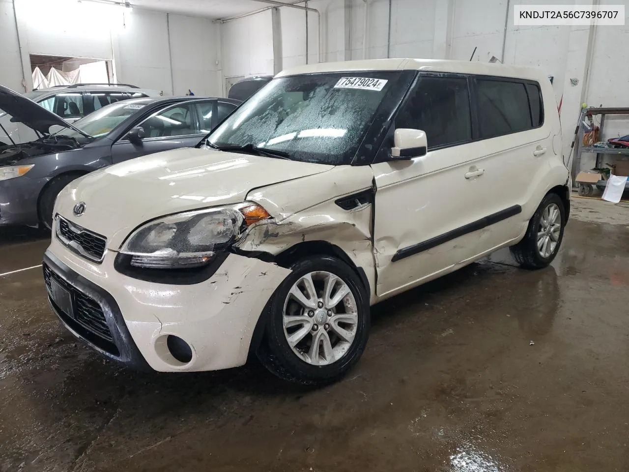 2012 Kia Soul VIN: KNDJT2A56C7396707 Lot: 75479024