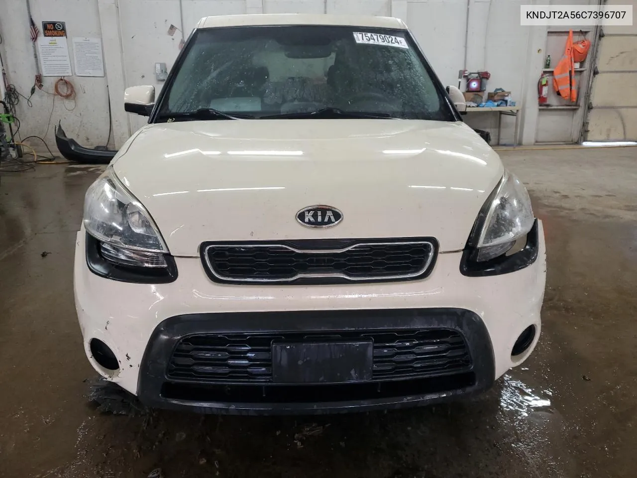 2012 Kia Soul VIN: KNDJT2A56C7396707 Lot: 75479024