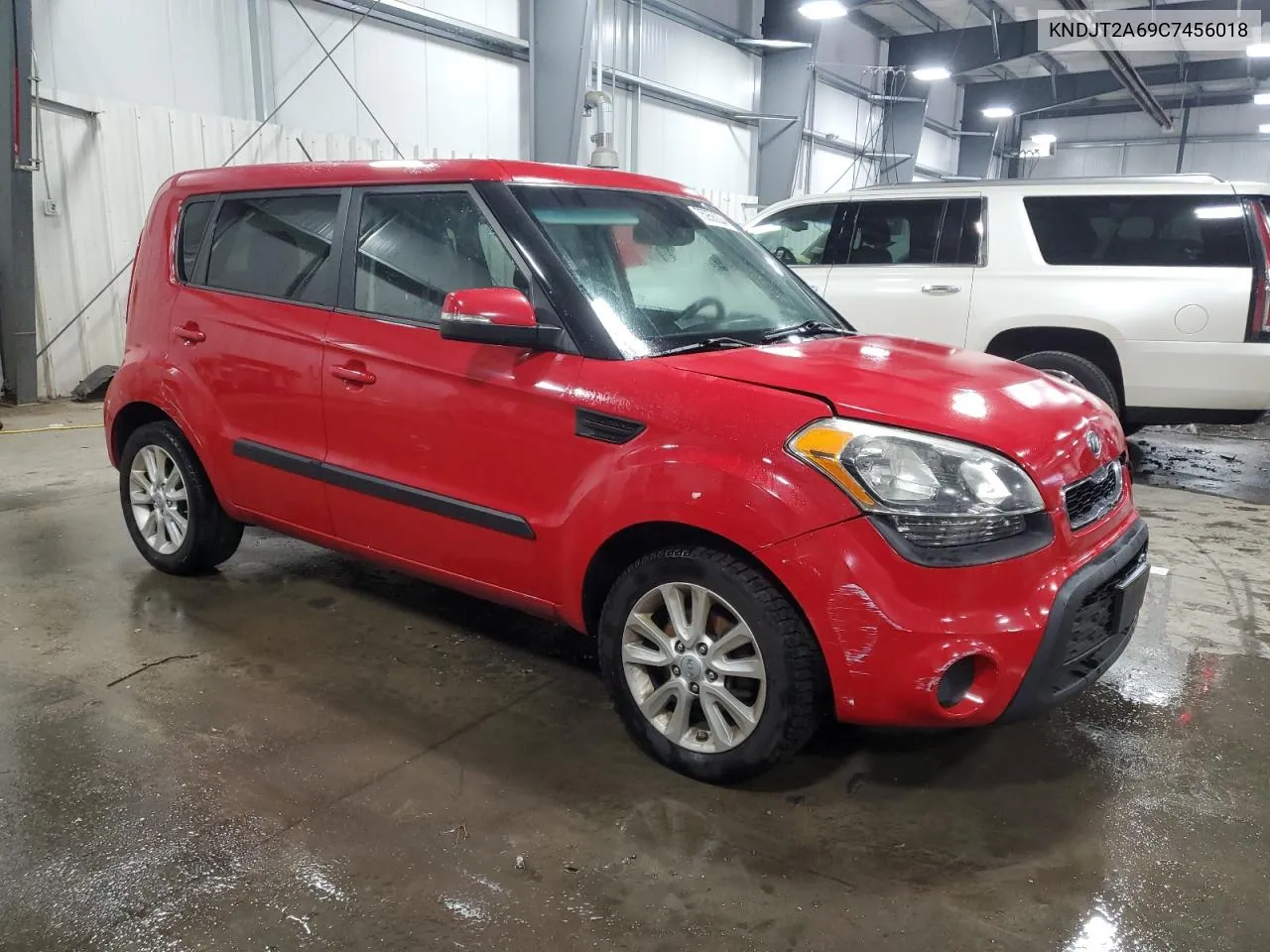 2012 Kia Soul + VIN: KNDJT2A69C7456018 Lot: 75956224