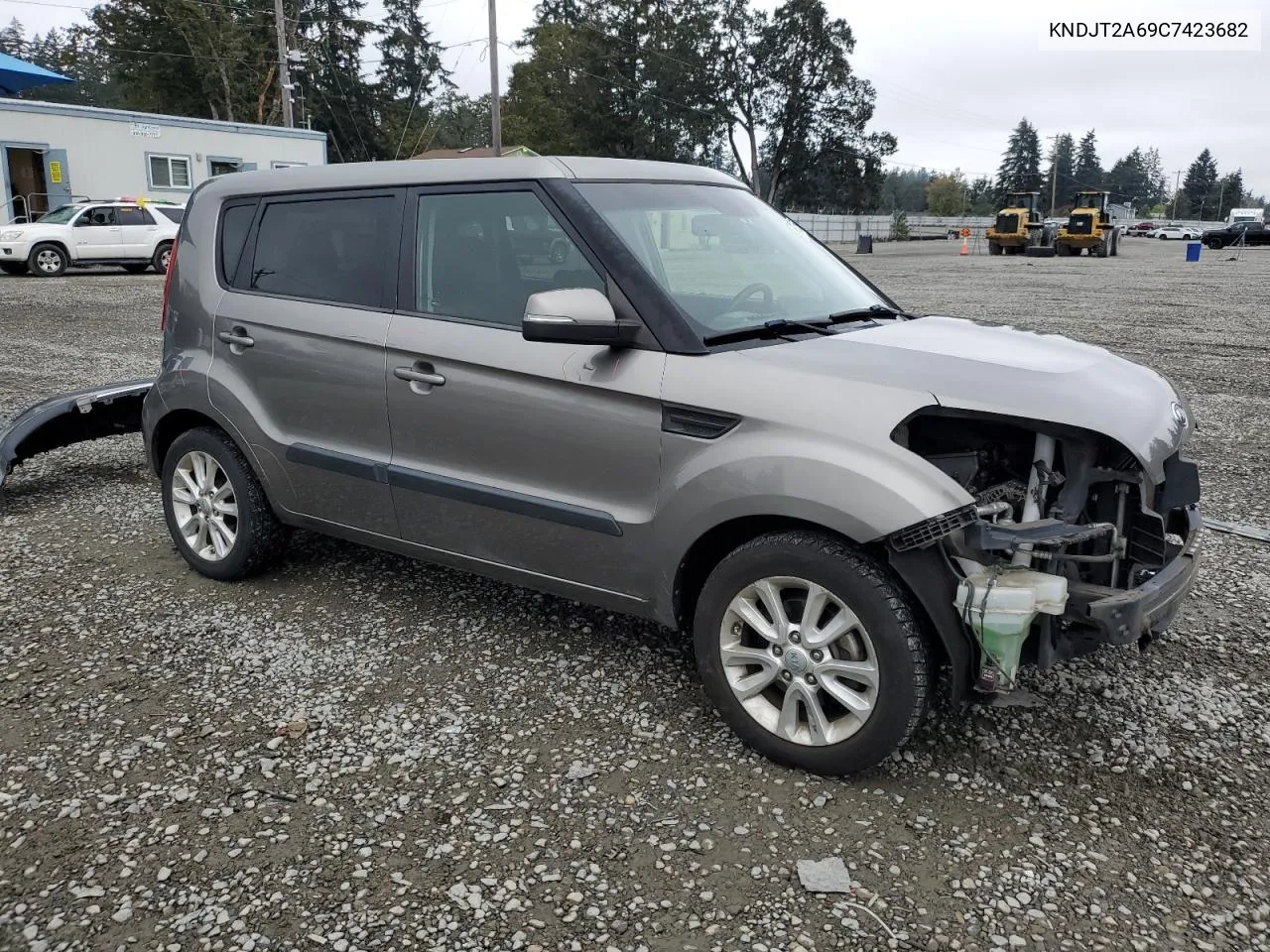 2012 Kia Soul + VIN: KNDJT2A69C7423682 Lot: 76135894