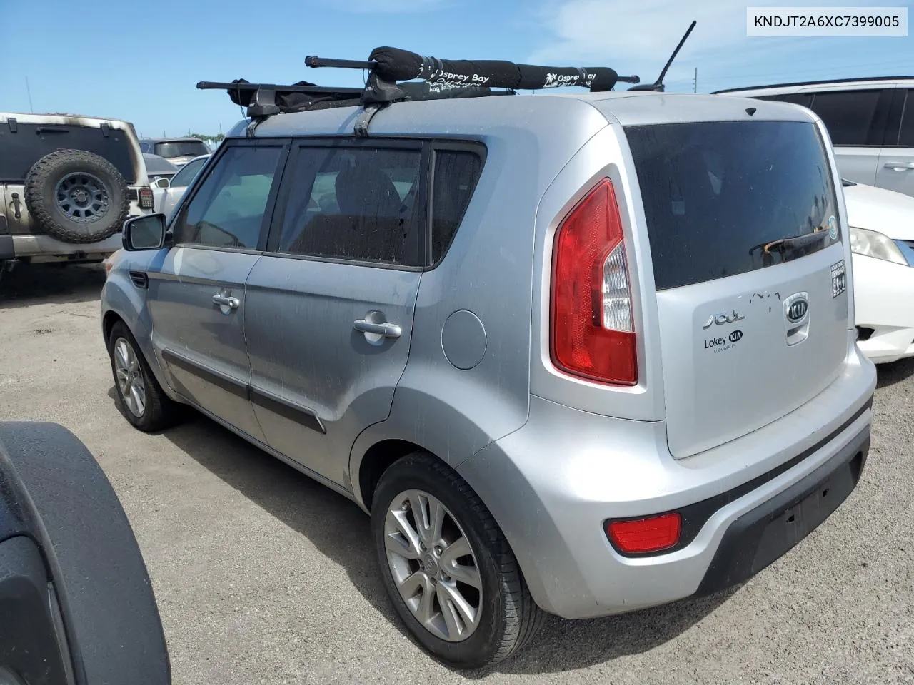 2012 Kia Soul + VIN: KNDJT2A6XC7399005 Lot: 76156214