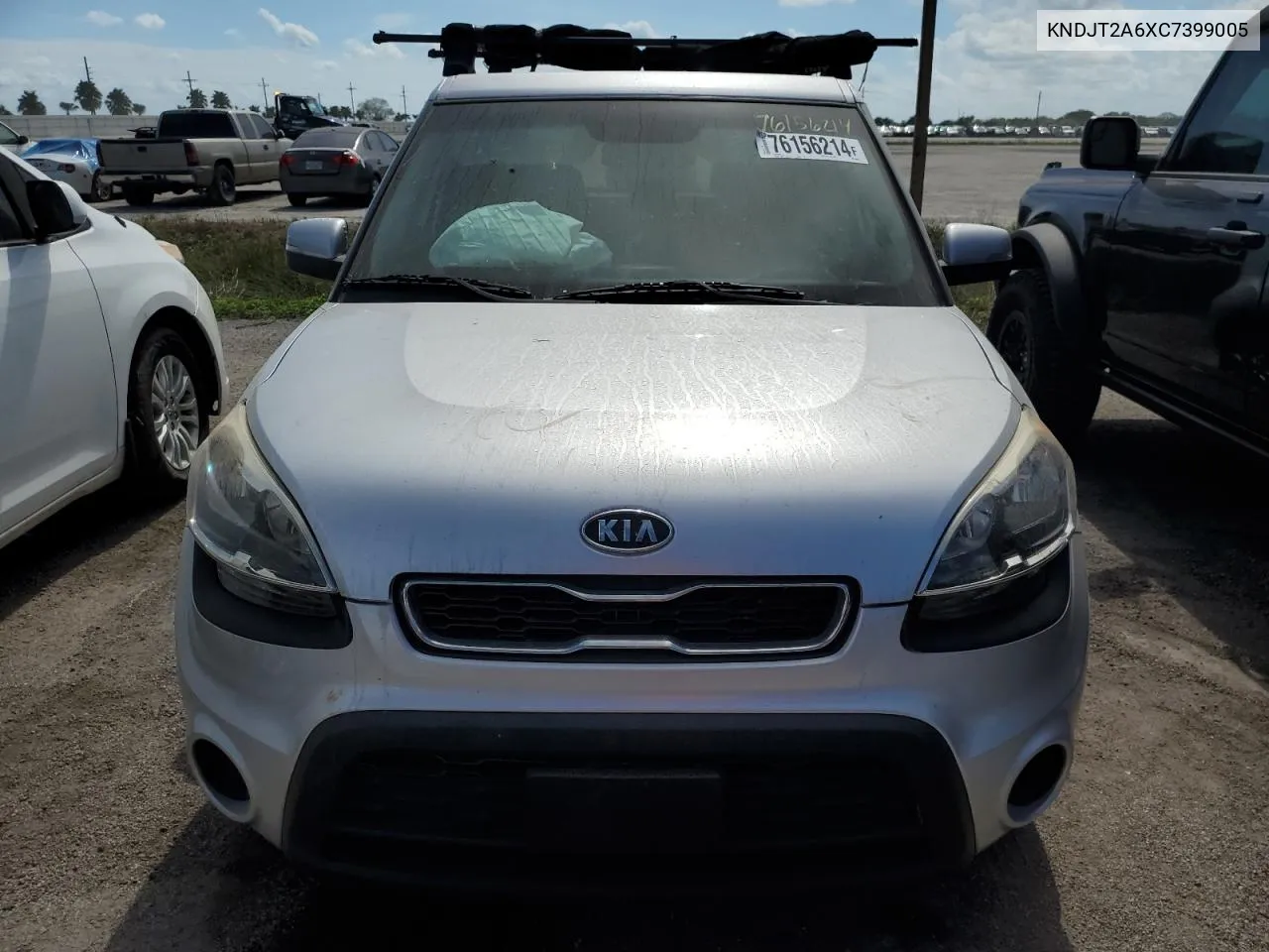 2012 Kia Soul + VIN: KNDJT2A6XC7399005 Lot: 76156214