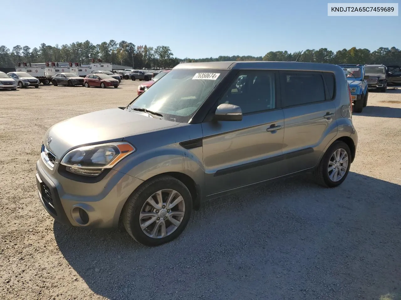 2012 Kia Soul + VIN: KNDJT2A65C7459689 Lot: 76350674