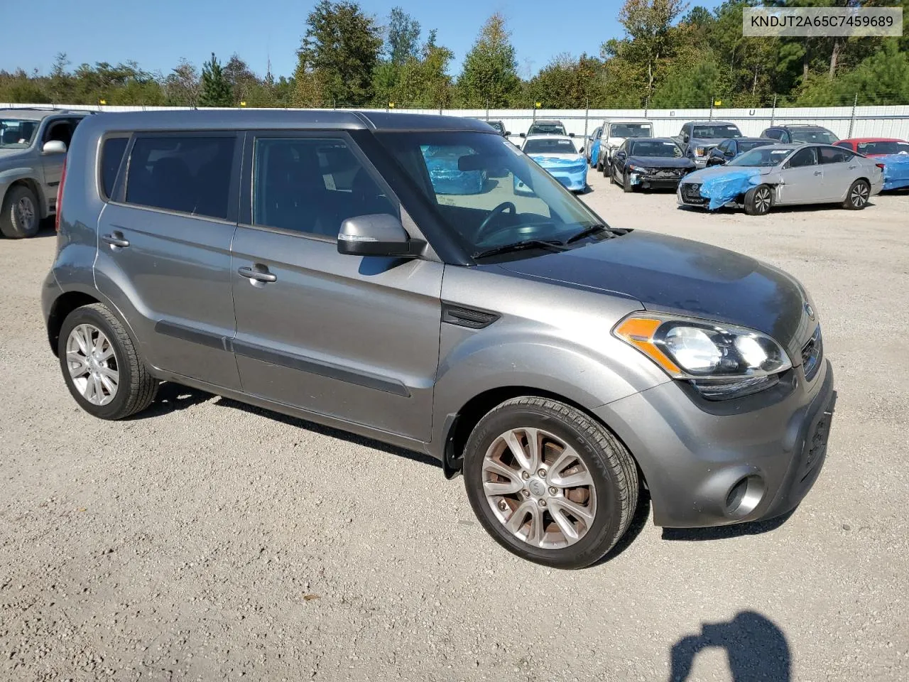 2012 Kia Soul + VIN: KNDJT2A65C7459689 Lot: 76350674