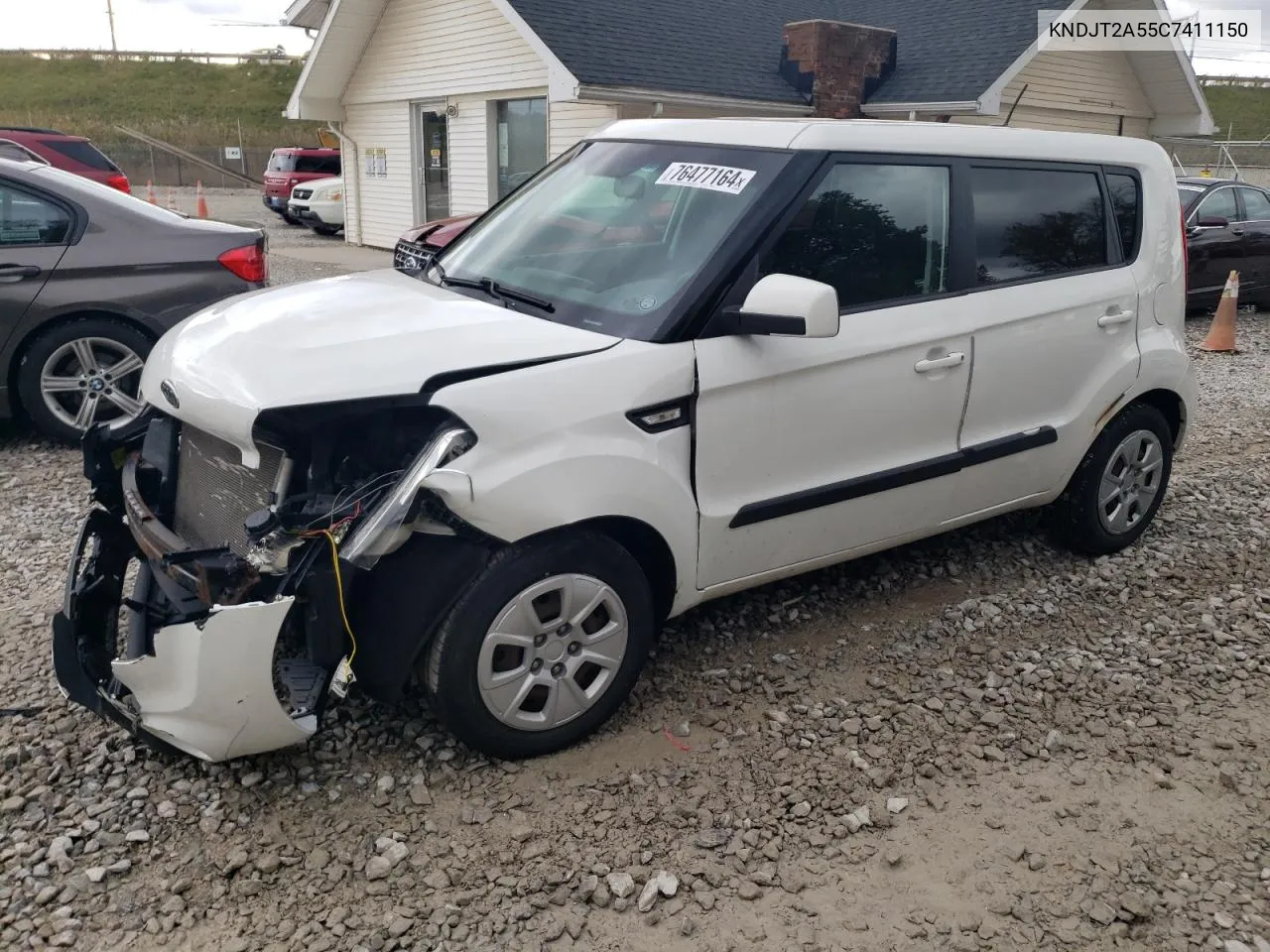 2012 Kia Soul VIN: KNDJT2A55C7411150 Lot: 76477164