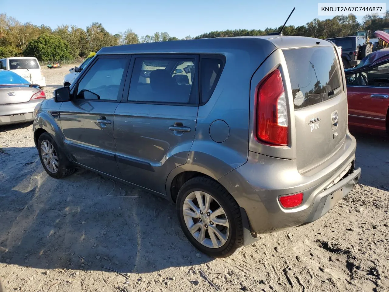 2012 Kia Soul + VIN: KNDJT2A67C7446877 Lot: 76526824