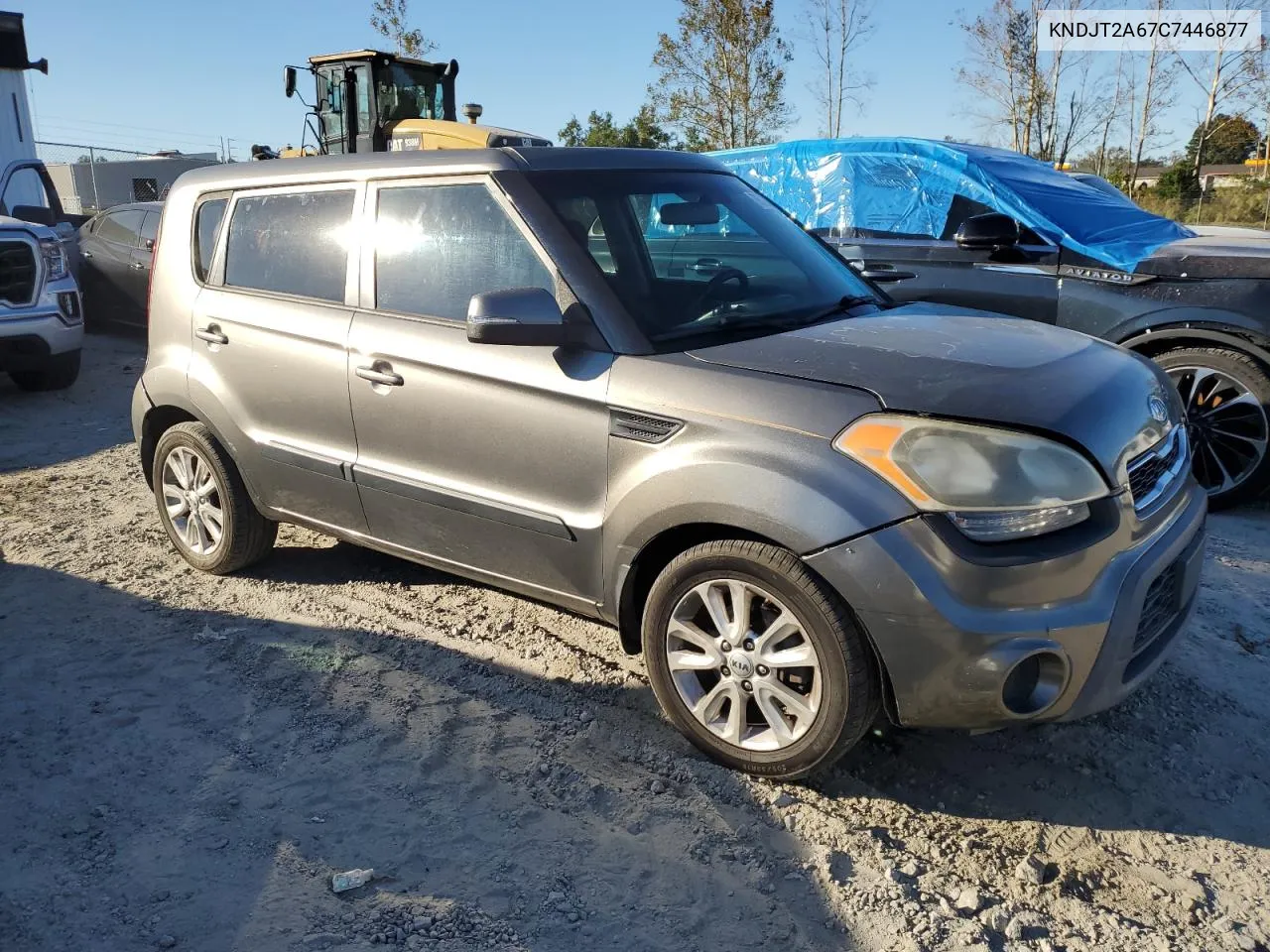 2012 Kia Soul + VIN: KNDJT2A67C7446877 Lot: 76526824