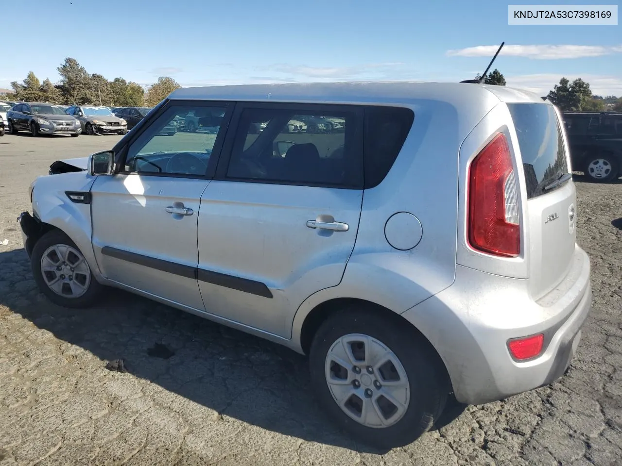 2012 Kia Soul VIN: KNDJT2A53C7398169 Lot: 76726124